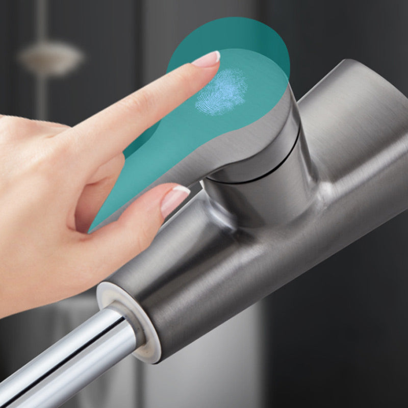 Pull-Out Spray Head Basin Faucet with Single Hole Design
