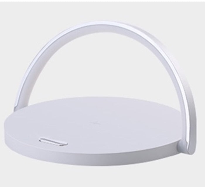 Wireless Charging Bedside Lamp with LED Light
