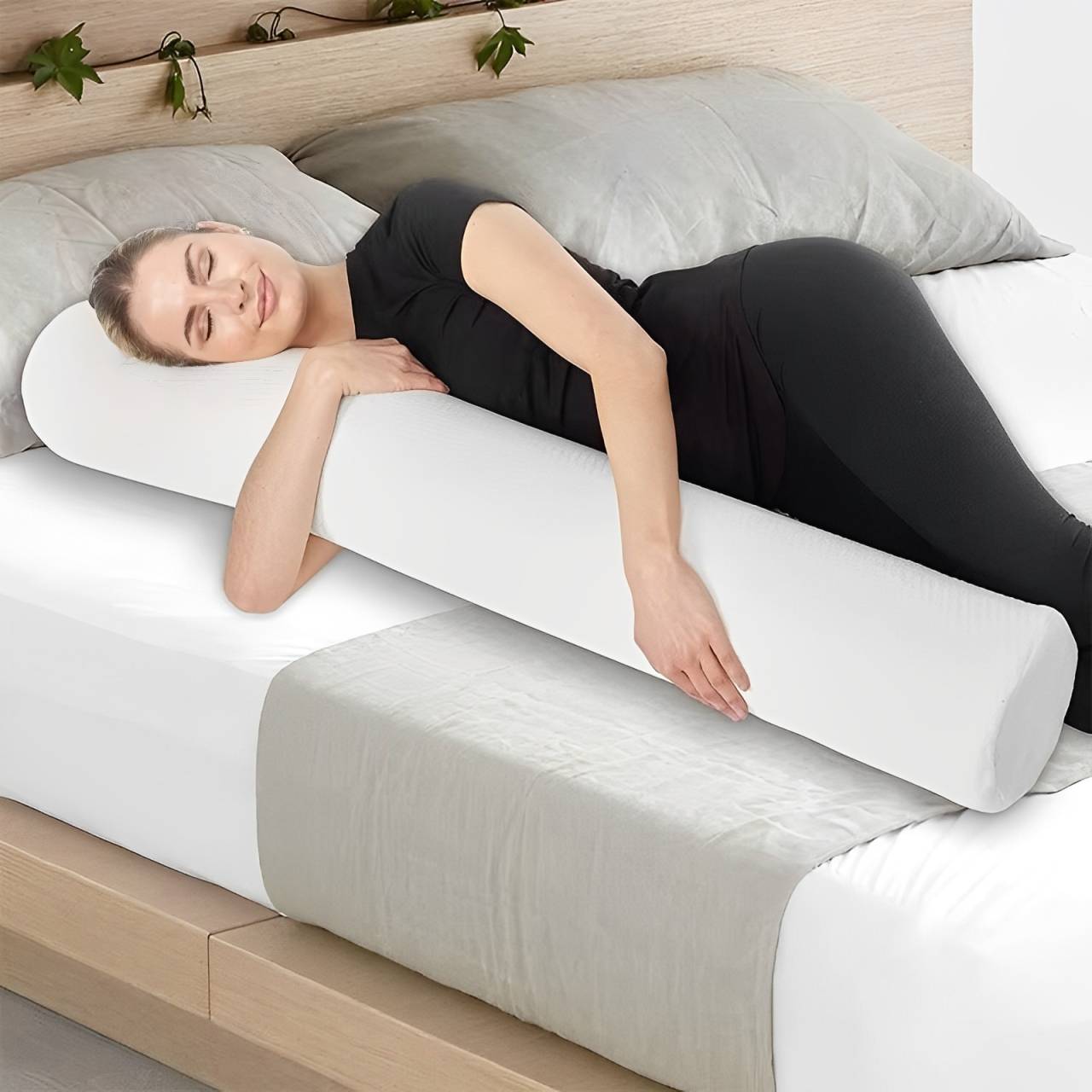 Ergonomic Body Support Pillow for Side Sleepers