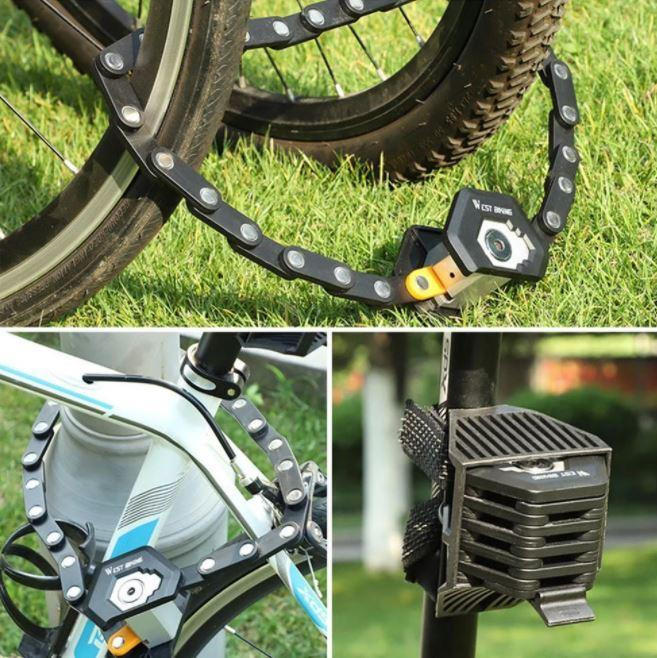 Collapsible Bicycle Security Lock