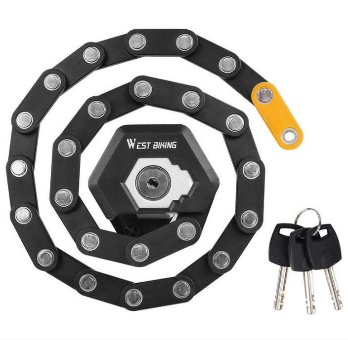 Collapsible Bicycle Security Lock