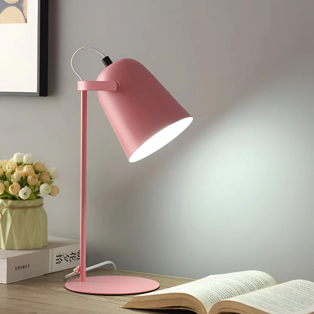 Sleek Adjustable Desk Lamp with Rotating Shade