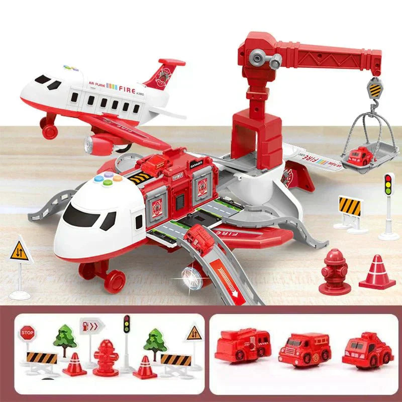 SkyHarmony Musical Stretchable Airplane Adventure Toy
