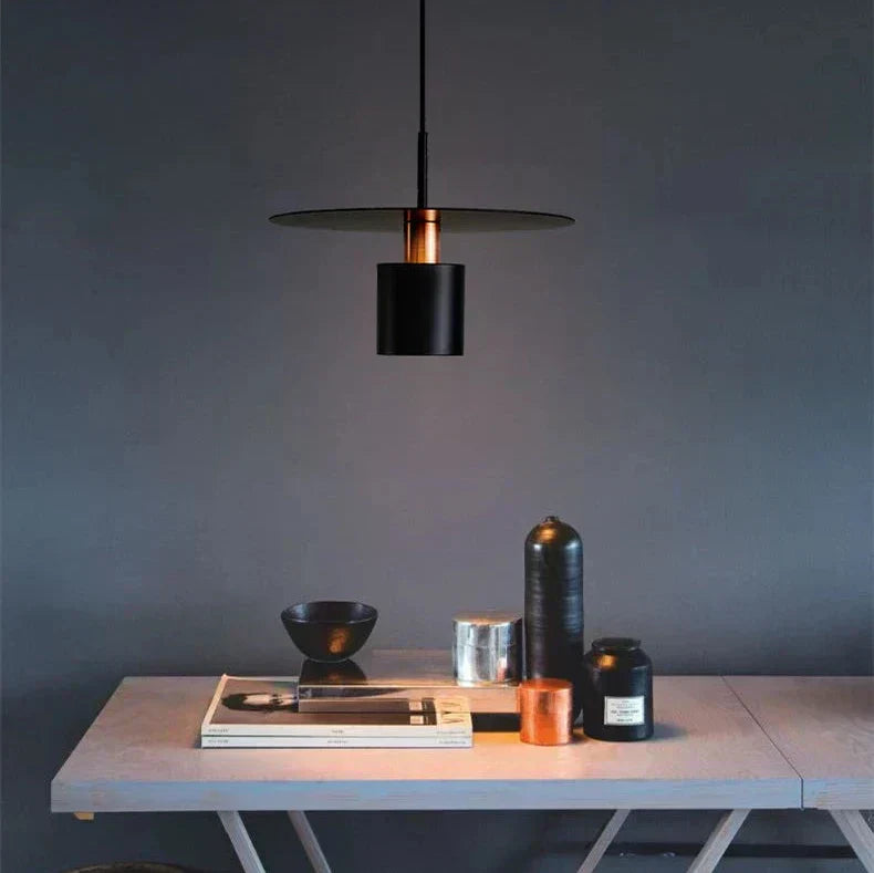 Solene Linear Suspension Light - Elegant Metal Ceiling Fixture