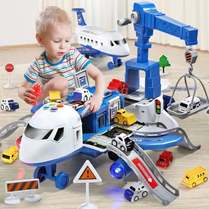 SkyHarmony Musical Stretchable Airplane Adventure Toy