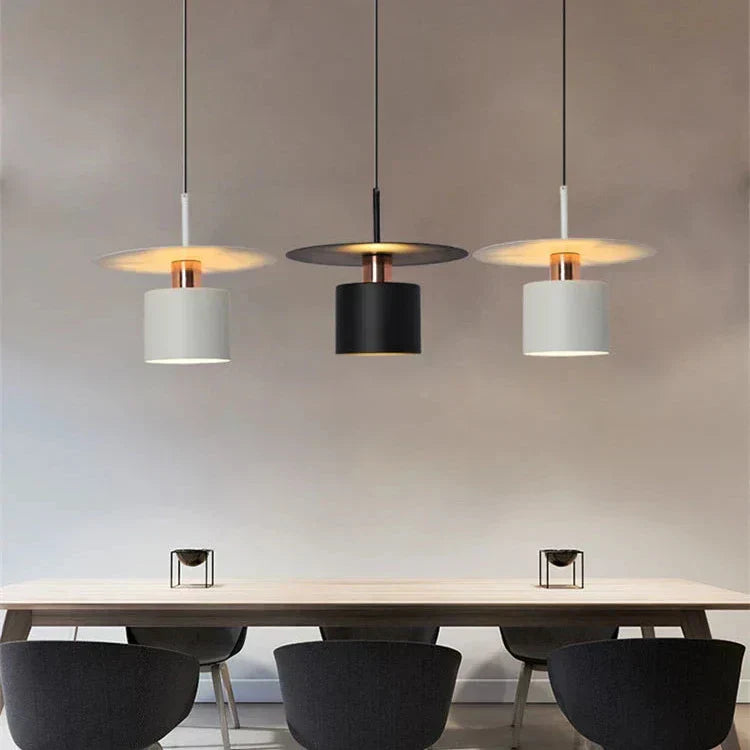Solene Linear Suspension Light - Elegant Metal Ceiling Fixture