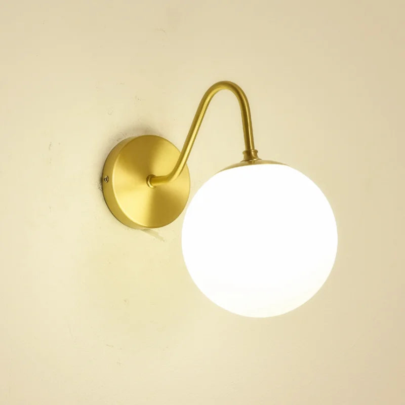 Taavita Wall Lamp Bathroom - Sphere Shape LED for Bathroom, Living Room or Bedroom