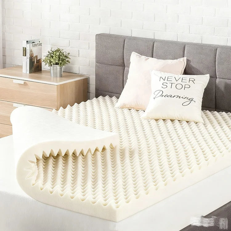 Memory Foam Mattress Topper with Gel Infusion – Pressure Relief Design
