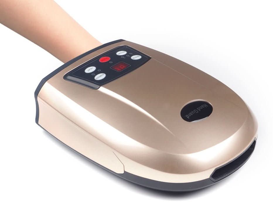 PalmEase Cordless Hand Massage Device with Heat and Compression