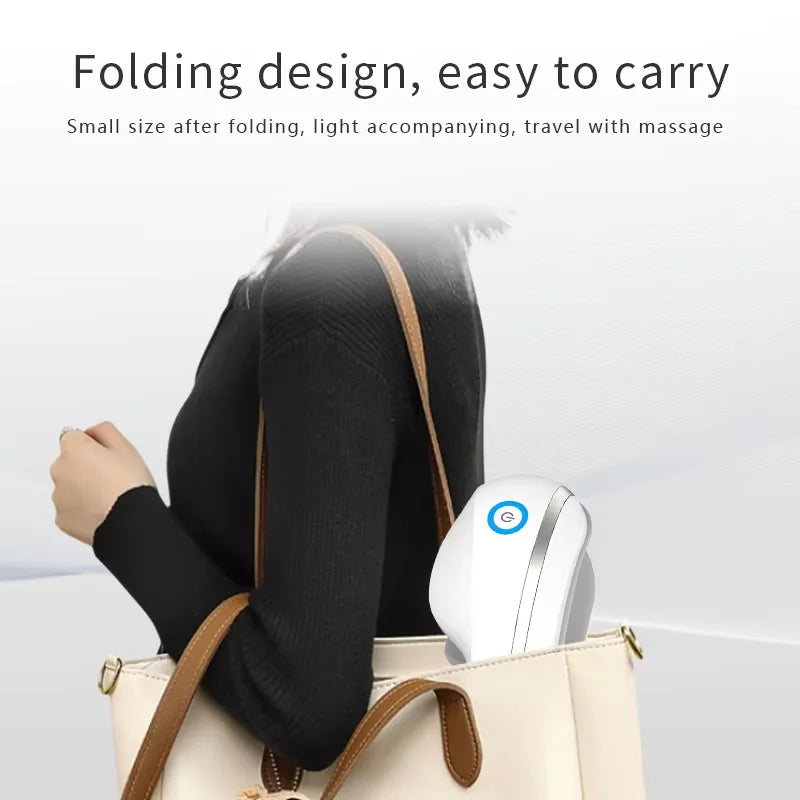 Bluetooth Eye Massager with Heat – Oscillating Pressure for Relaxation