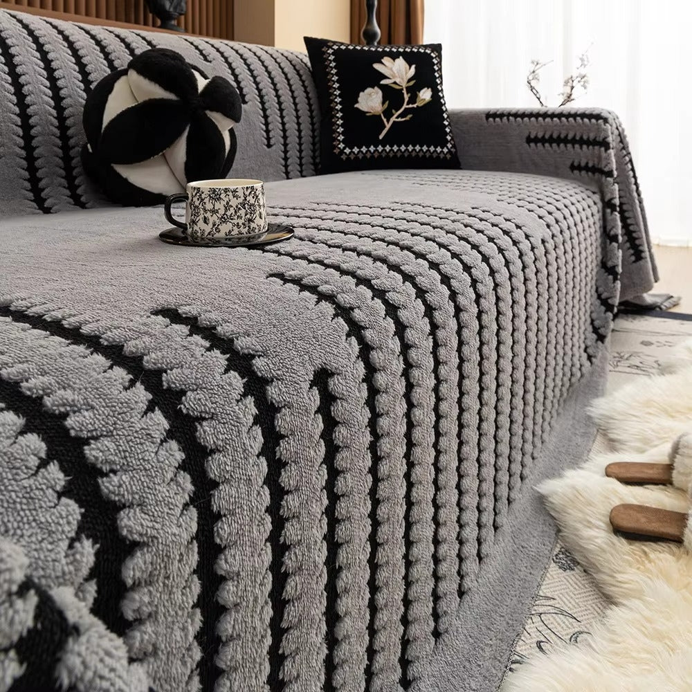 CozyNest Luxurious Plush Tufted Blanket for Home Comfort