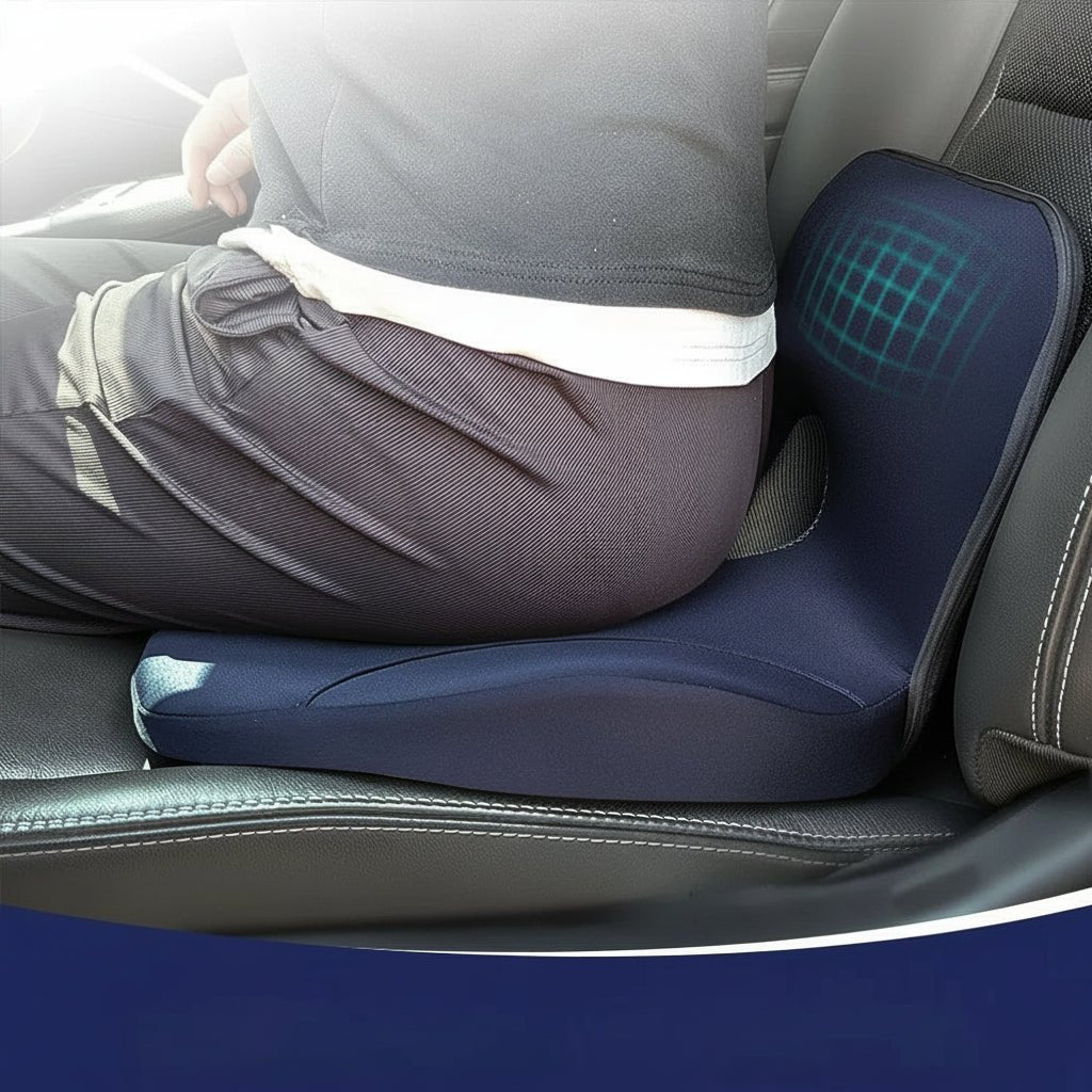 ComfortAlign L-Shaped Support Pillow for Waist and Hip Relief