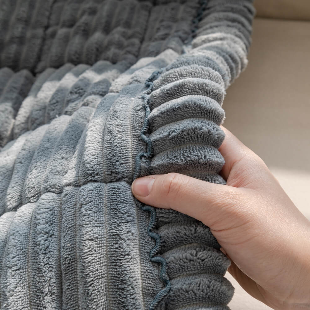 WarmNest Plush Pet Mat for Sofa and Bed Protection