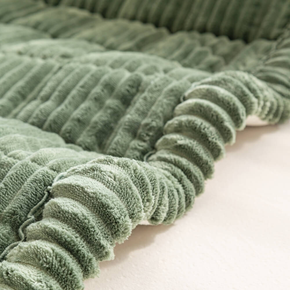 WarmNest Plush Pet Mat for Sofa and Bed Protection