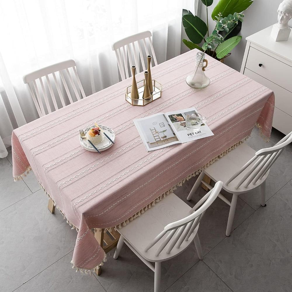 Elegance Table Cover in Cotton-Linen Blend for Every Occasion