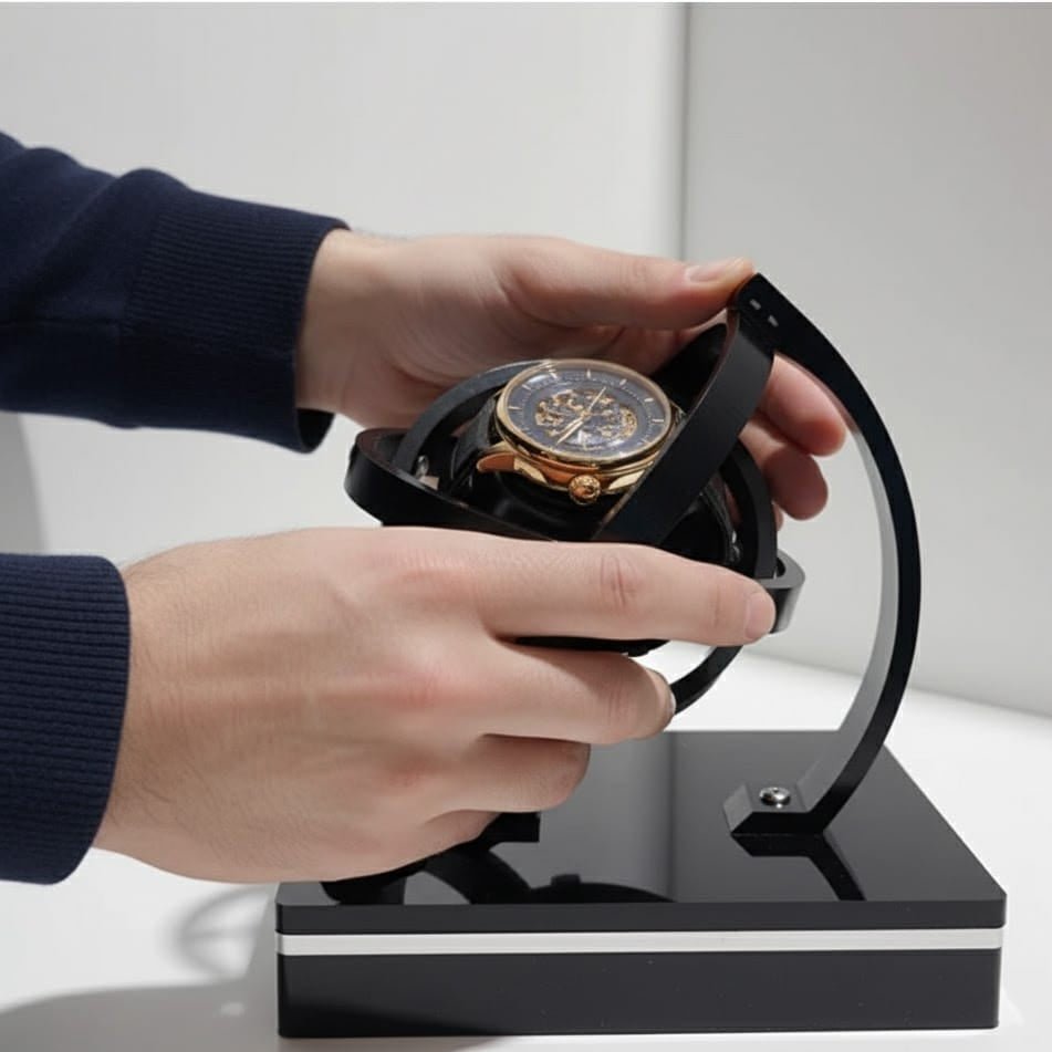 EliteTime Automatic Watch Winder with Silent Functionality