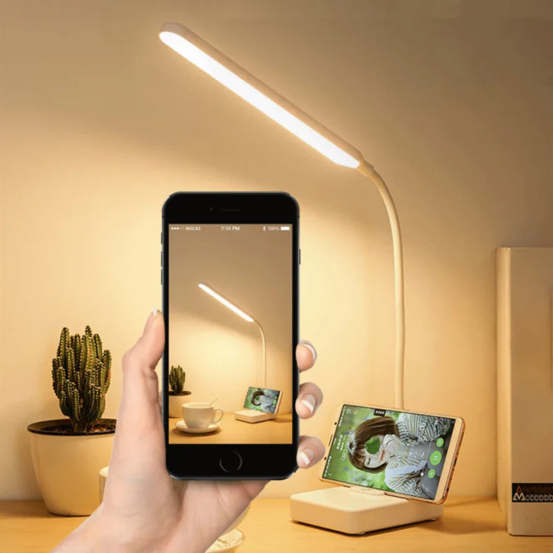 Illuminated Desk Lamp with LED Light