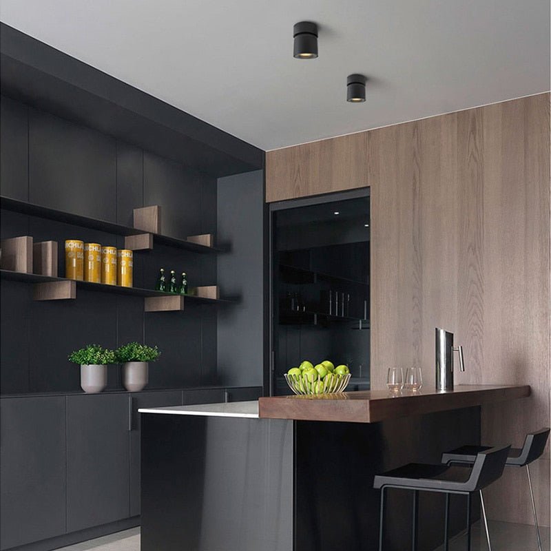 Sleek Surface-Mounted LED Spotlight for Stylish Spaces
