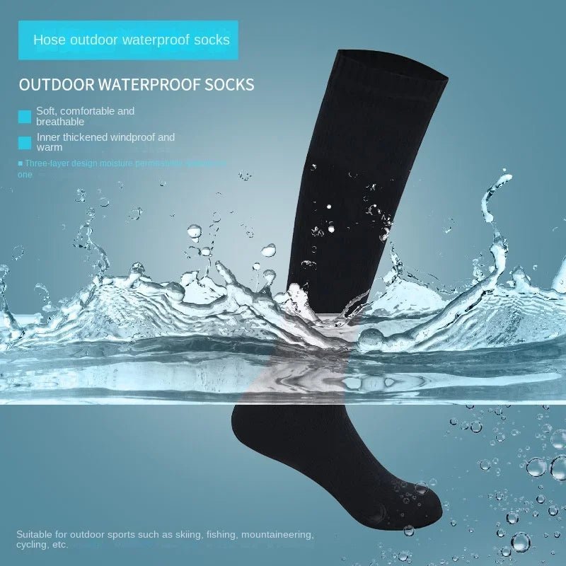 PeakGuard Knee-High Waterproof Socks for Adventurers
