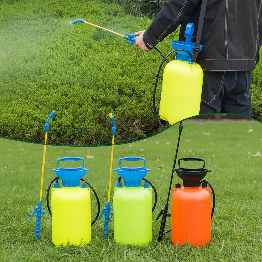 EcoSpray Max 5L High-Pressure Garden Sprayer with Dual Functionality