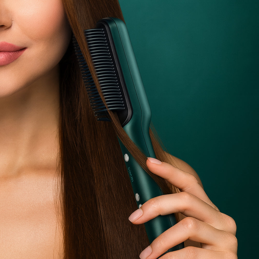 Versatile Heated Hair Styler for Effortless Straightening
