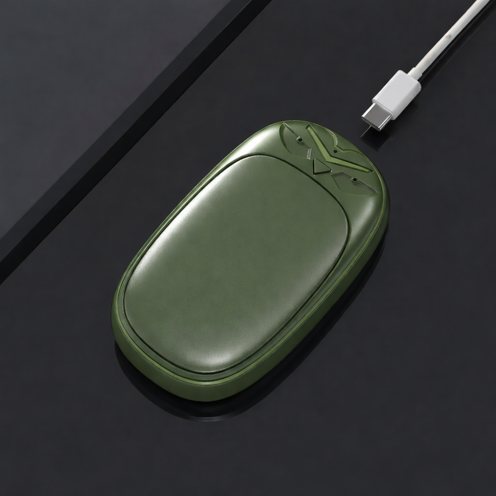 Pocket-Sized Rechargeable Warmth Duo for Winter Comfort