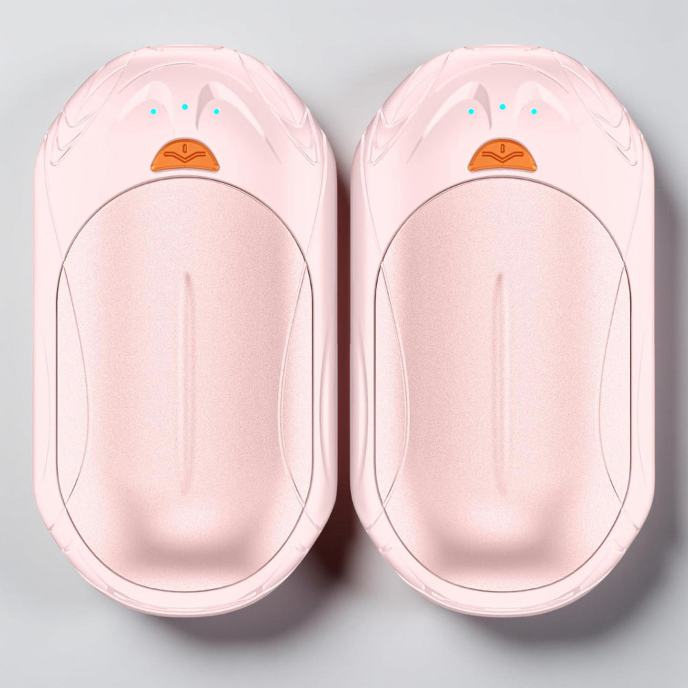 Pocket-Sized Rechargeable Warmth Duo for Winter Comfort