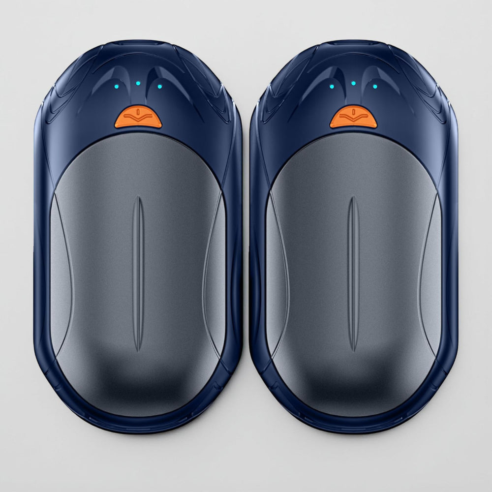 Pocket-Sized Rechargeable Warmth Duo for Winter Comfort