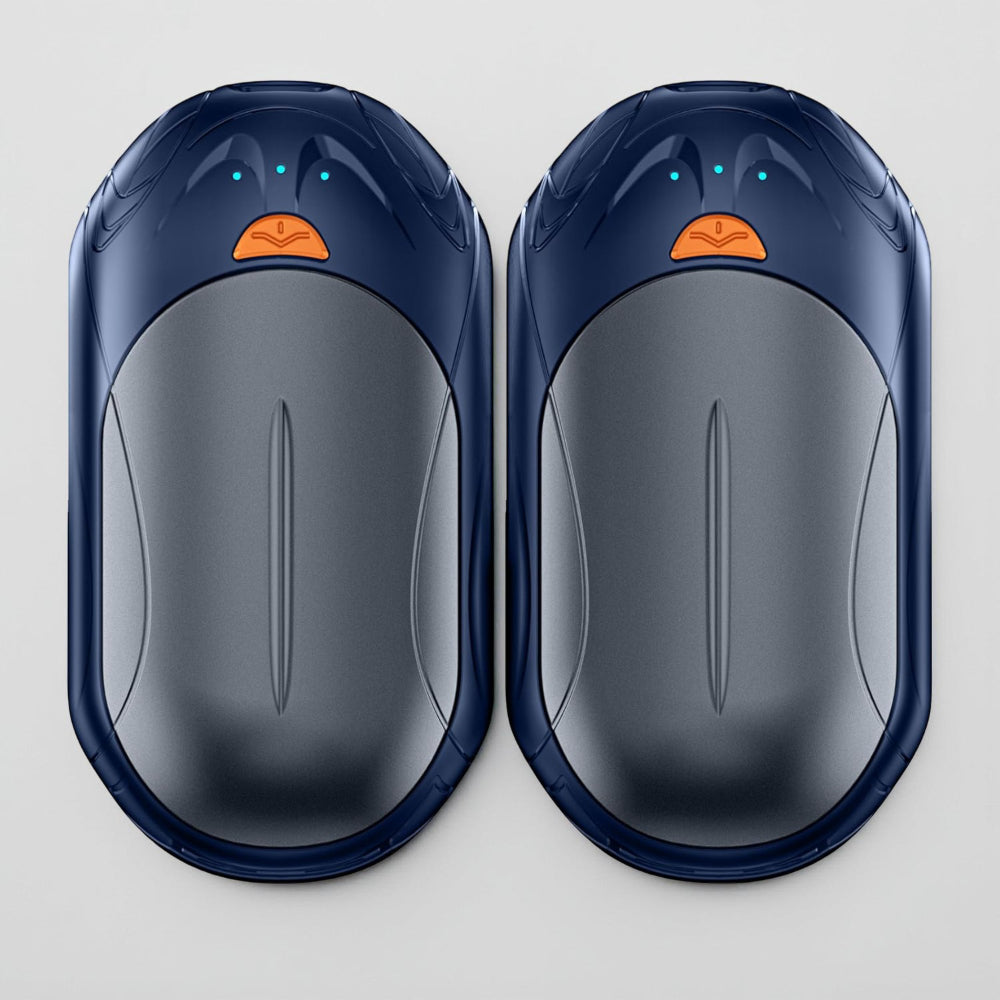 Portable Electric Heat Packs - Rechargeable Hand Warmers Duo