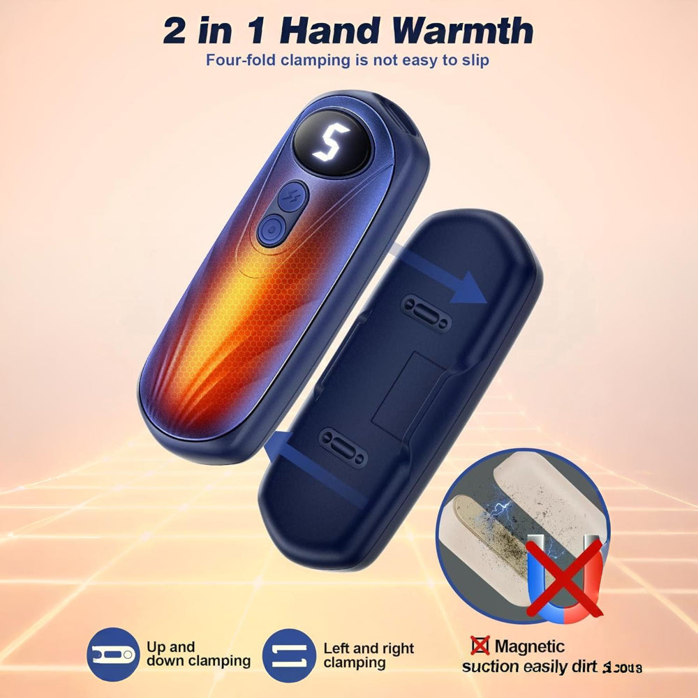 Portable Hand Heat Boosters with LED Indicator