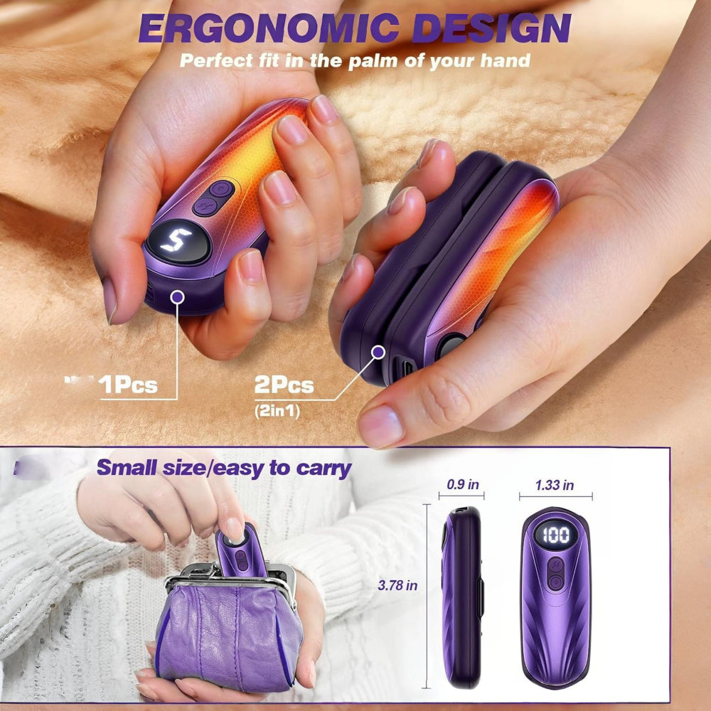 Portable Hand Heat Boosters with LED Indicator