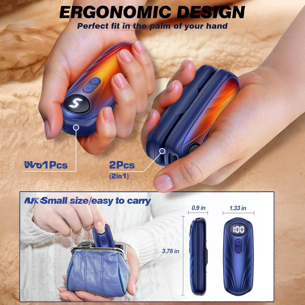 Portable Hand Heat Boosters with LED Indicator
