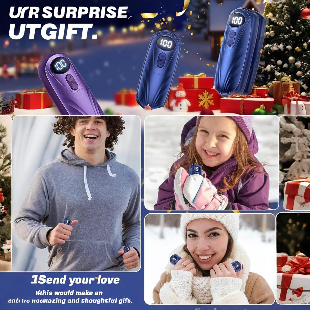 Portable Hand Heat Boosters with LED Indicator