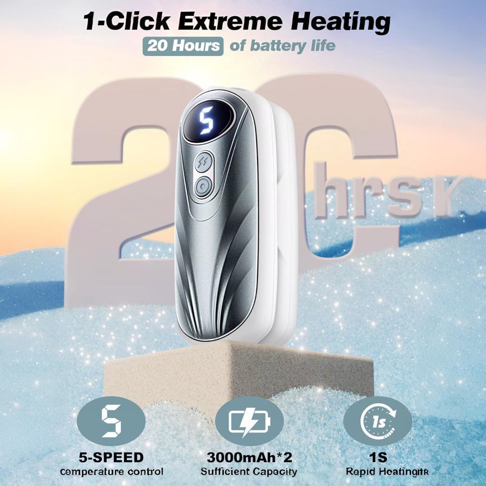Portable Hand Heat Boosters with LED Indicator