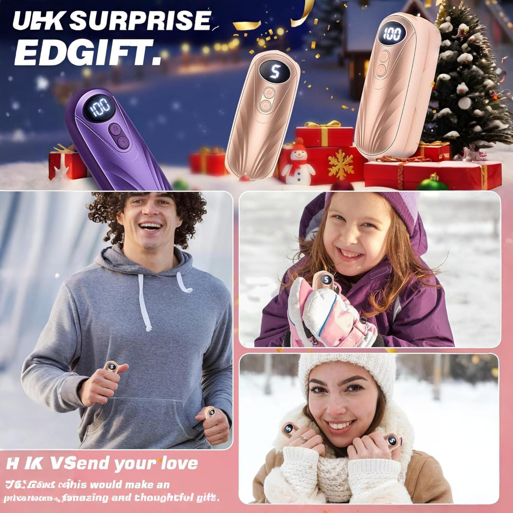 Portable Hand Heat Boosters with LED Indicator