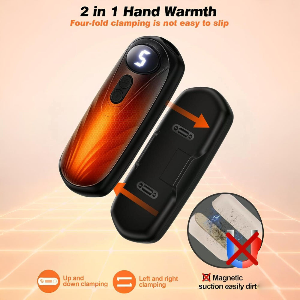 Portable Hand Heat Boosters with LED Indicator