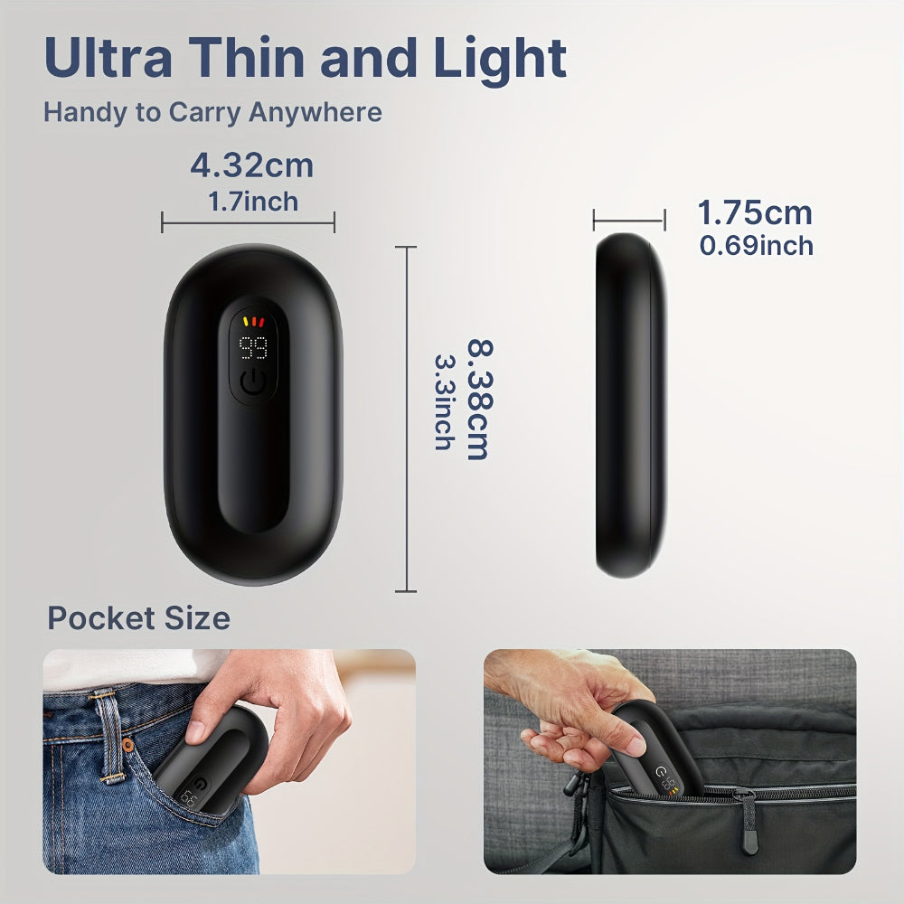 Portable Dual-Function Hand Warmers for Ultimate Comfort