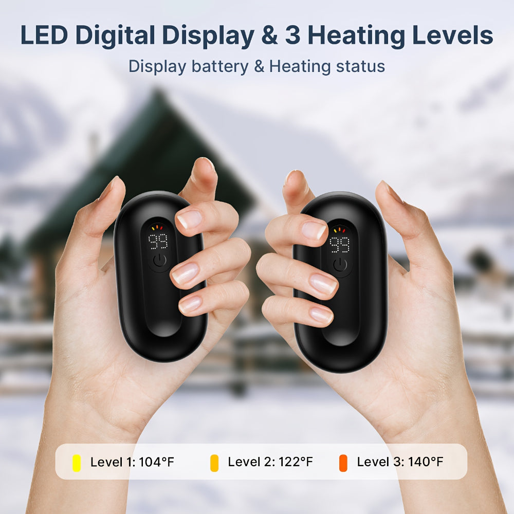 Portable Dual-Function Hand Warmers for Ultimate Comfort