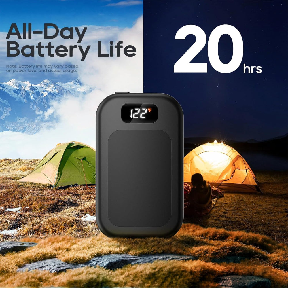Portable Rechargeable Hand Warmers Set with Custom Heat Control