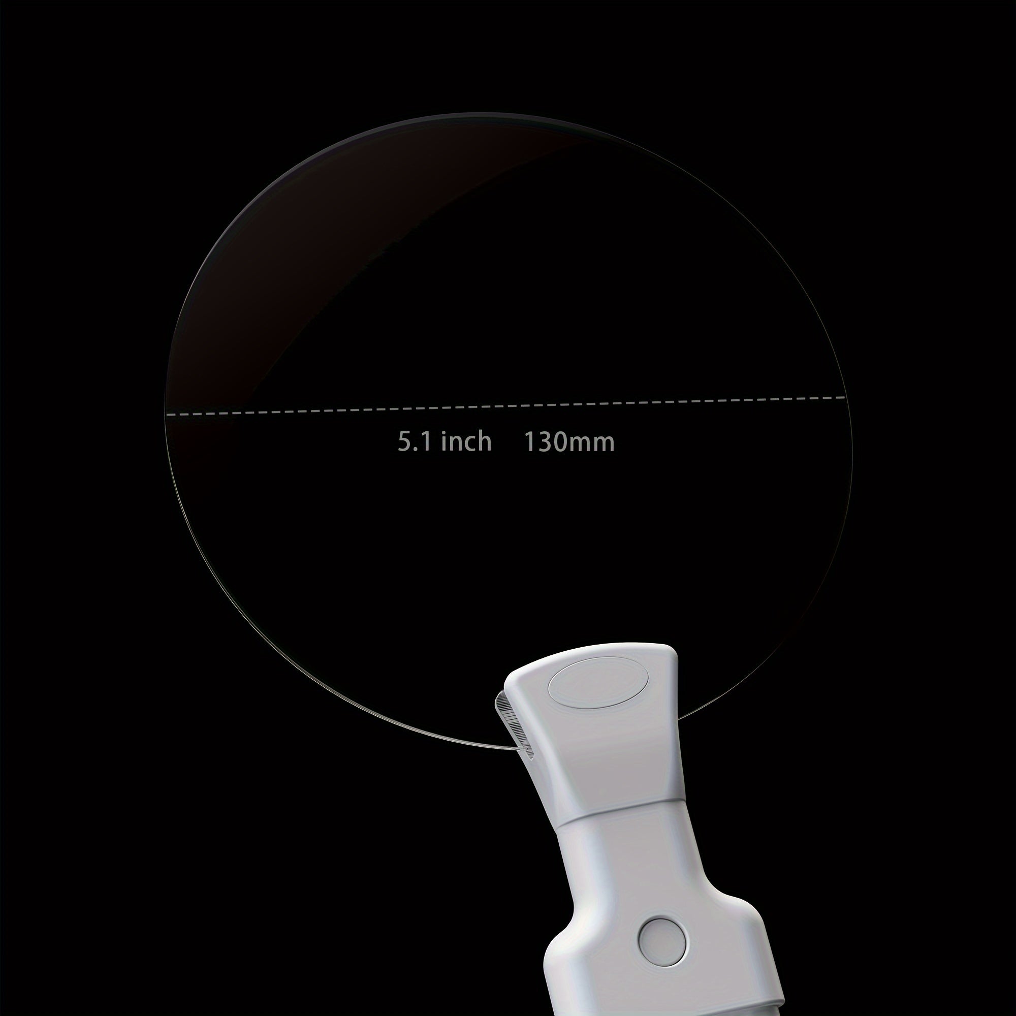 Adjustable Neck Strap Magnifying Glass - 5X Magnification for Reading