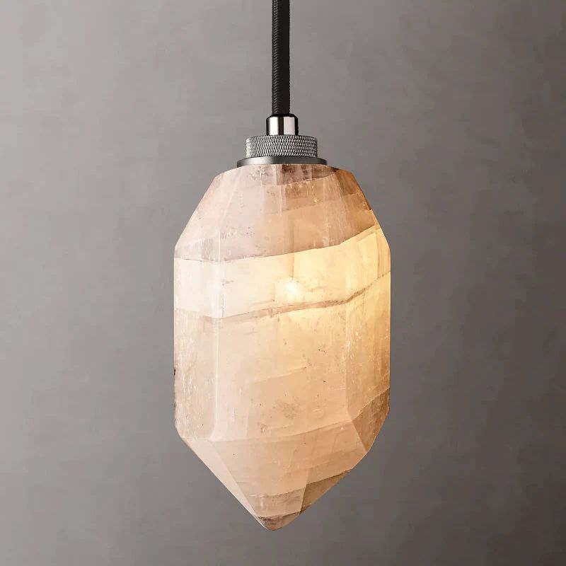 Avenlea Pendant — Alabaster Pendant Light with Warm White Glow