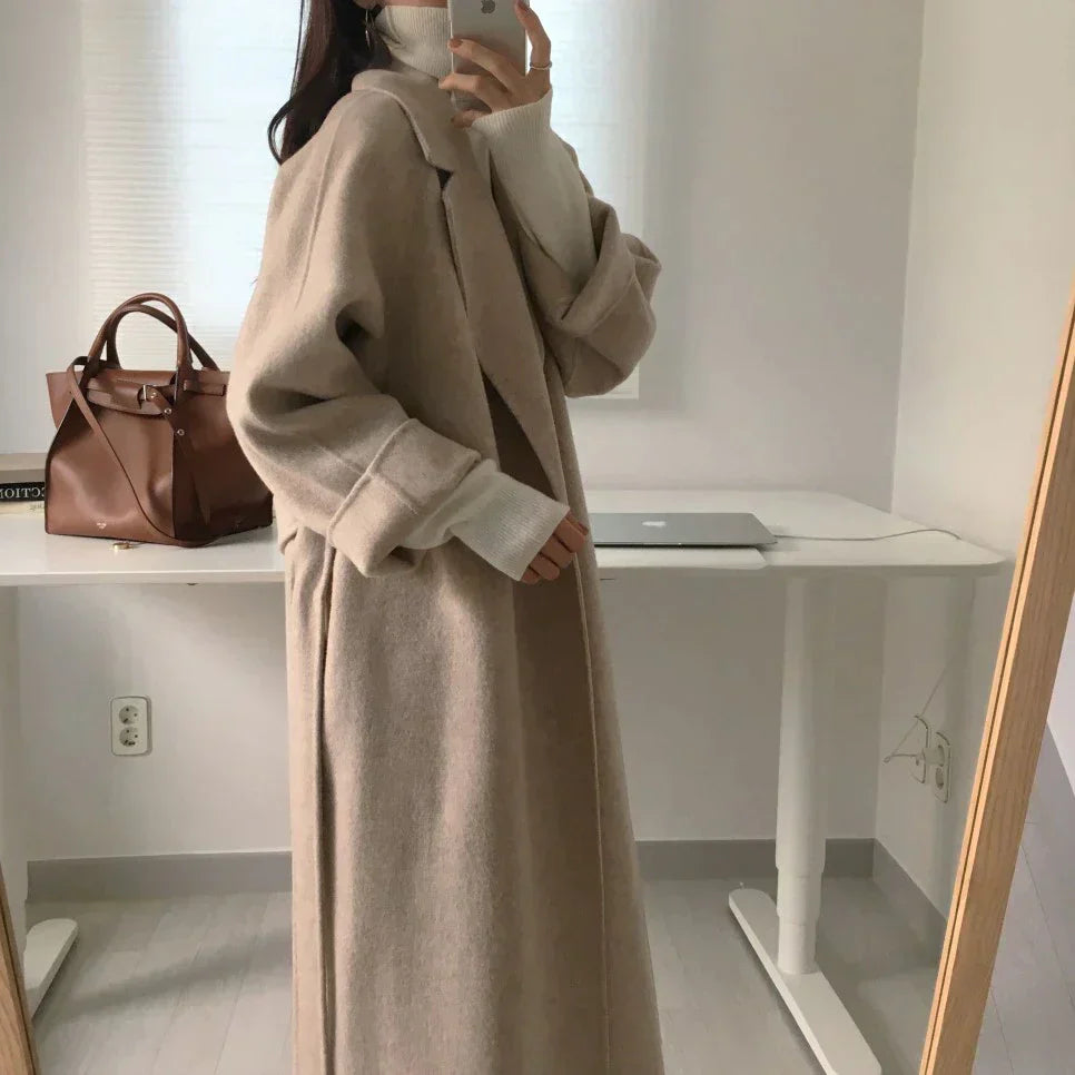 Chic Haven Women's Classic Long Winter Coat Collection