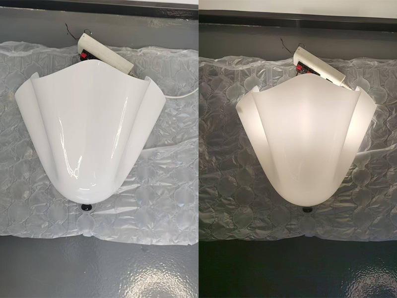Scandinavian Glass Wall Light for Stylish Hallways and More