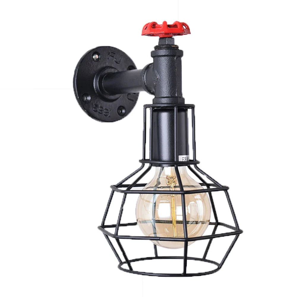 Taavita Industrial Wall Lamp Pipe