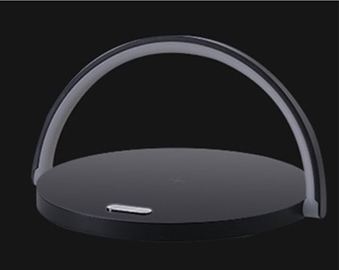 Wireless Charging Bedside Lamp with LED Light