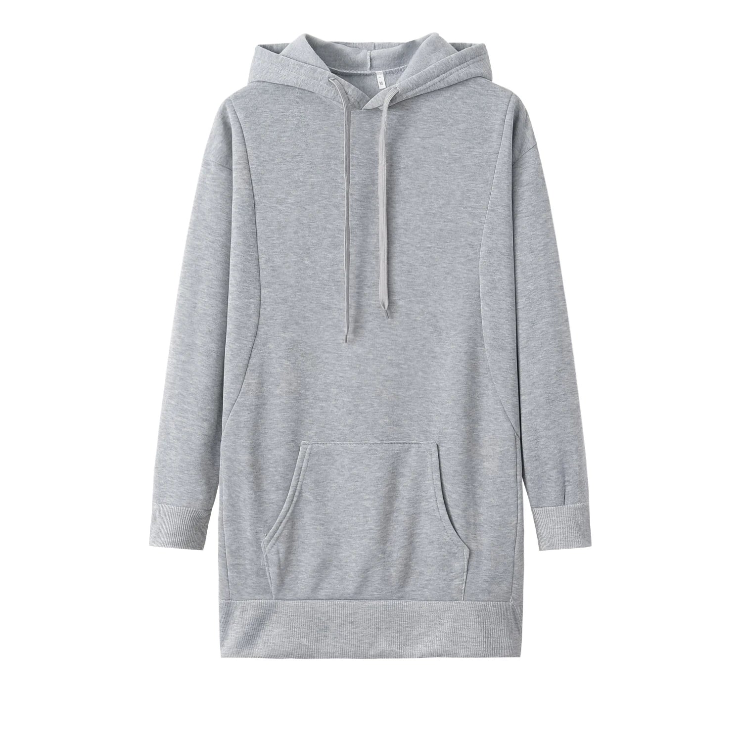 Hoodie Dress | Oversized Fit | Comfortable Casual Wear | Polyester
