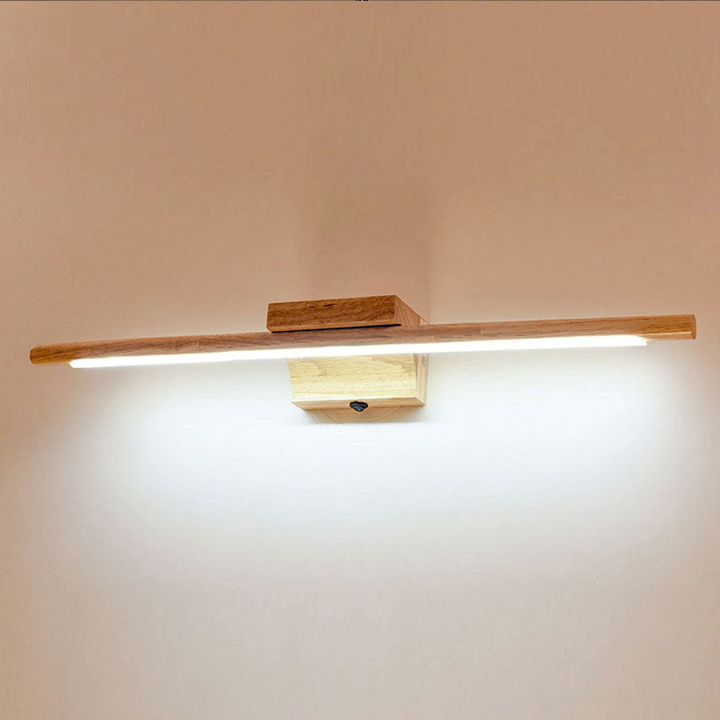 Taavita Wooden Wall Lamp Bathroom