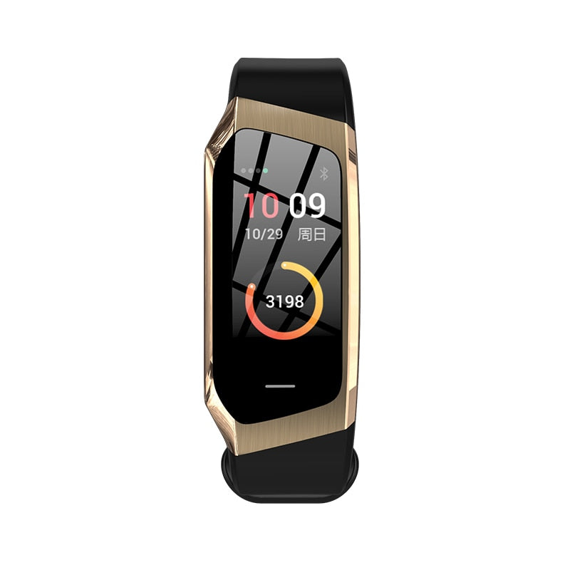 Smart Watch for Blood Pressure and Heart Rate Tracking – Waterproof Design