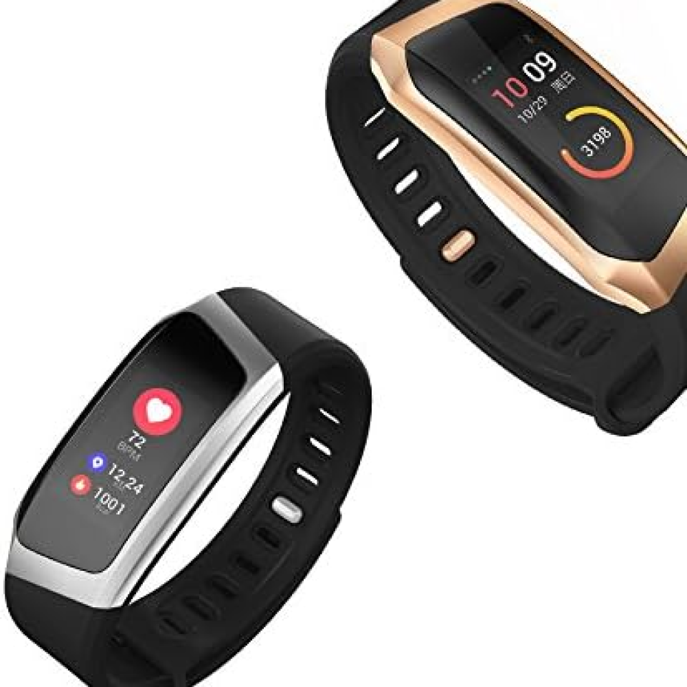 Smart Watch for Blood Pressure and Heart Rate Tracking – Waterproof Design