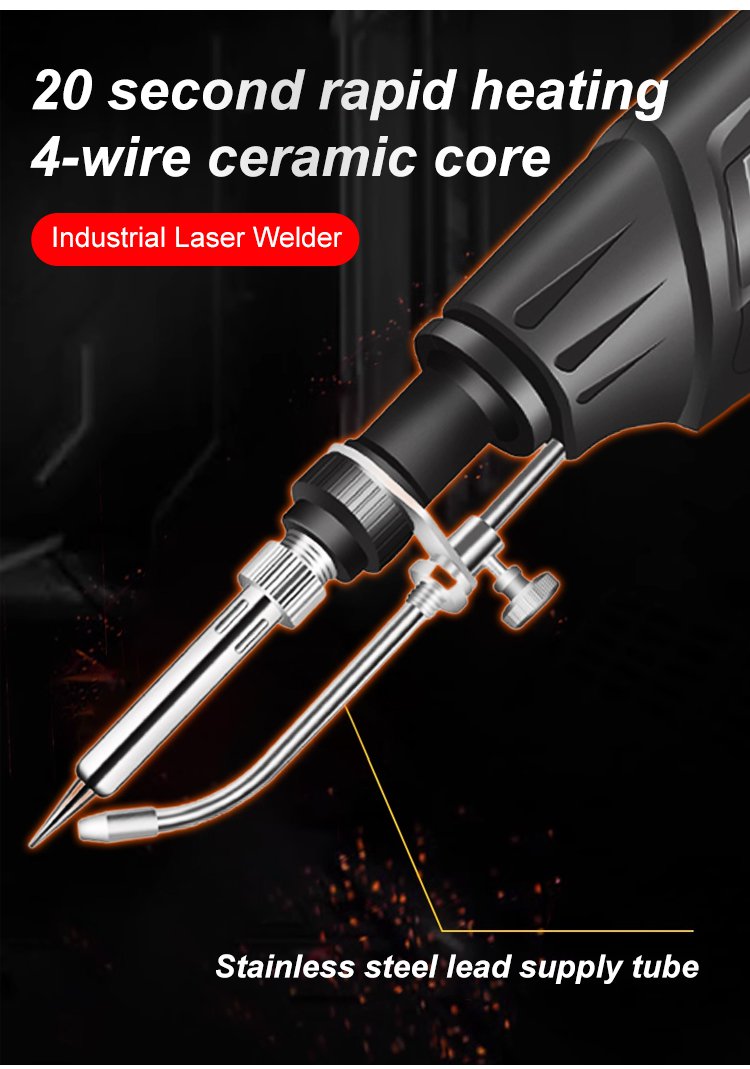 Ergonomic Laser Welder with Quick 20-Second Heating for Precision Work